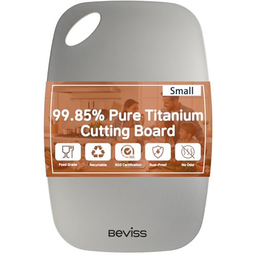 Pure Titanium Cutting Board (11.5"L x 8"W x 0.0591"H)