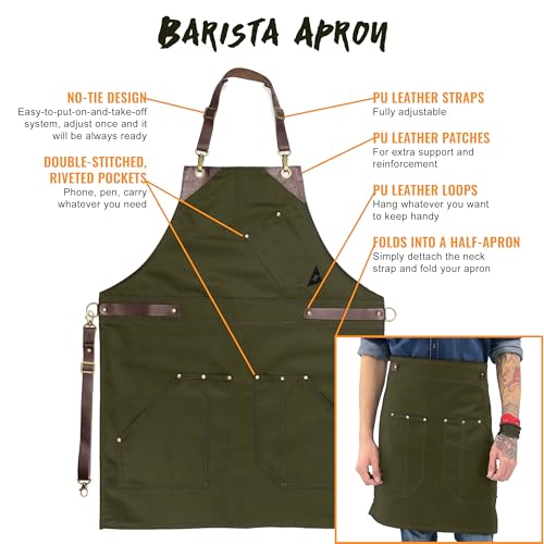 Barista Apron (Green)