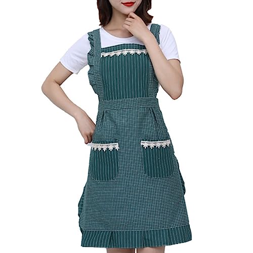 Princess Apron for Women with Pockets (Grenn)