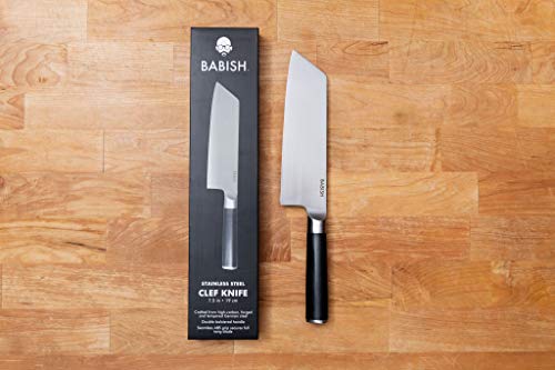High Carbon 1.4116 German Steel Cutlery (Stainless Blade/Black ABS Handle)