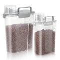 Dog Food Storage Container (Light gray / (3L+5L)-2pack)