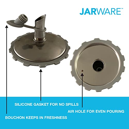 Stainless Steel Oil Cruet Lid (Wide Mouth / Wide Mouth)