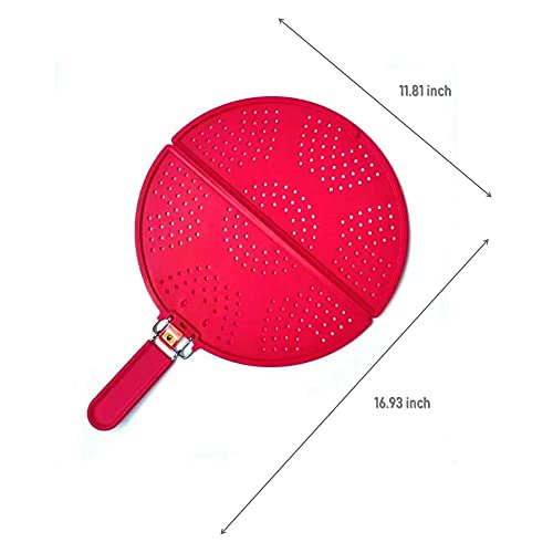 Foldable Silicone Splatter Screen