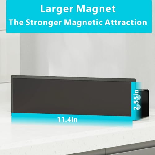 Magnetic Spice Rack for Refrigerator (4 Pack No Jars / Red)