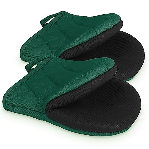 Mini Oven Mitts 2 (Army Green / 2 Pieces Set)