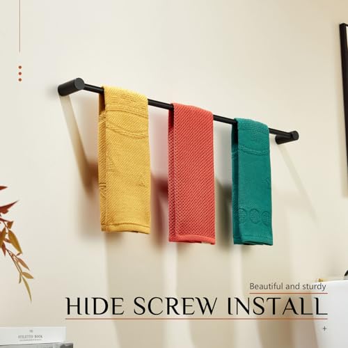 Bath Towel Bar Matte Black 32 (Matte Black / 32-Inch)