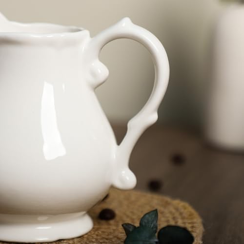 Retro Ceramic Creamer with Handle