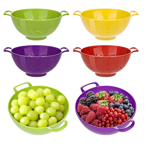 4 Pack Small Colander Bowls (Warm)