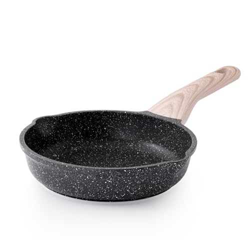 Non Stick Frying Pan Skillet (Classic Granite / 8 Inch)