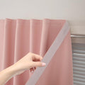 Self Adhesive Blackout Curtains (59"W x 71"L (Pack of 1) / Pink)