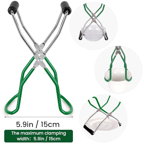 Canning Jar Lifter Tongs (Darkgreen)