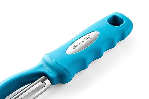 Swivel Vegetable Peeler for Kitchen w (Teal)