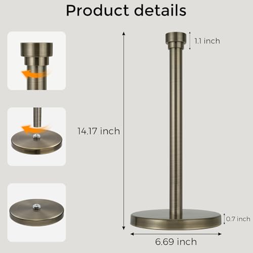 Paper Towel Holder Countertop (Antique Bronze)