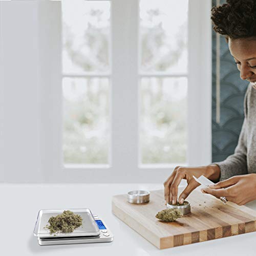 Digital Gram Scale .01 Gram Accuracy (Silver)