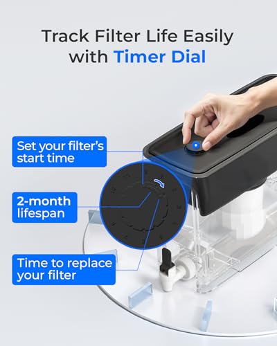 WFD 03L Water Filter Dispenser (Black-TDS Reduction)