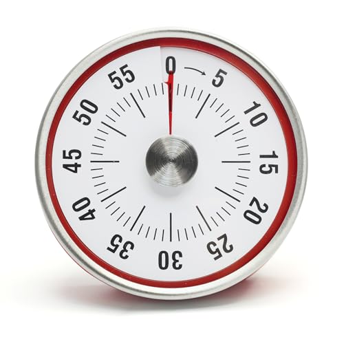 Kitchen Timer for Cooking (Red)