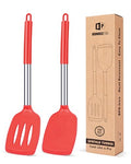 Pack of 2 Silicone Solid Turner (Red)
