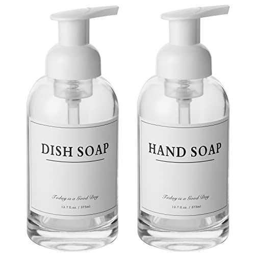 2 Pack Foaming Soap Dispenser (White)