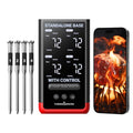 WiFi Wireless Meat Thermometer (Red-4 Probes)