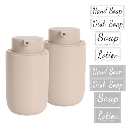 Khaki Soap Dispenser Set (Khak-2 Pack)