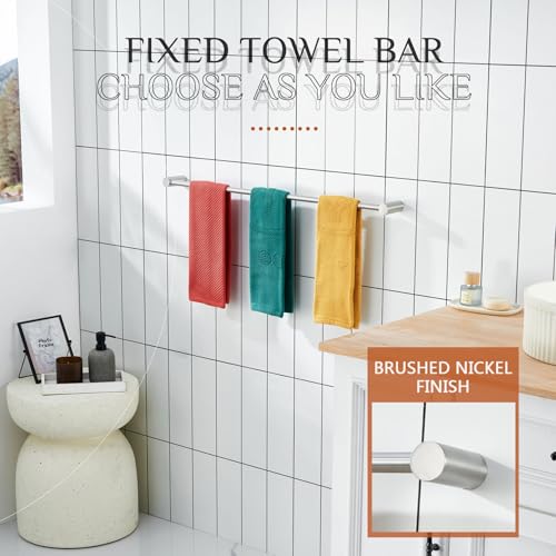Towel Holder Brushed Nickel 36 (Brushed Nickel / 36-Inch)