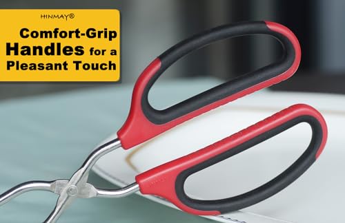 Extra Long Scissor Tongs 15" Stainless Steel Barbecue Grilling Tongs (15-Inch)