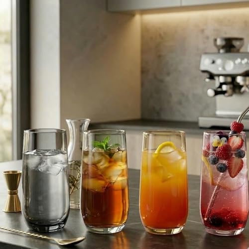 Smokey Sand Drinking Glasses Set of 6 (Set of 6 / Smokey Sand)