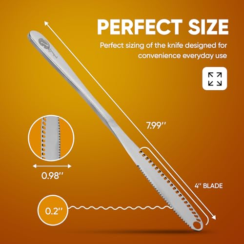 Stainless Steel Butter Spreader