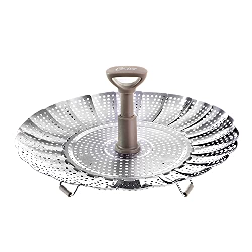 Sangerfield Stainless Steel Expandable Steamer Insert 7 to 10.5 Inches (Stainless Steel / 1.1 Quarts)