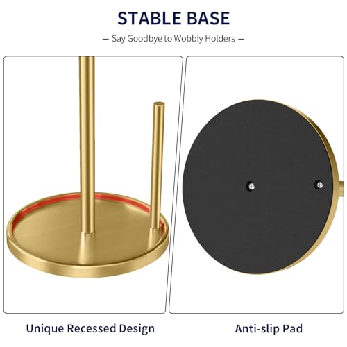 Paper Towel Holder Countertop (Gold)