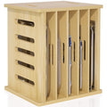 6 Tier Wooden Tray Dividers for Cabinets (6 Tier)