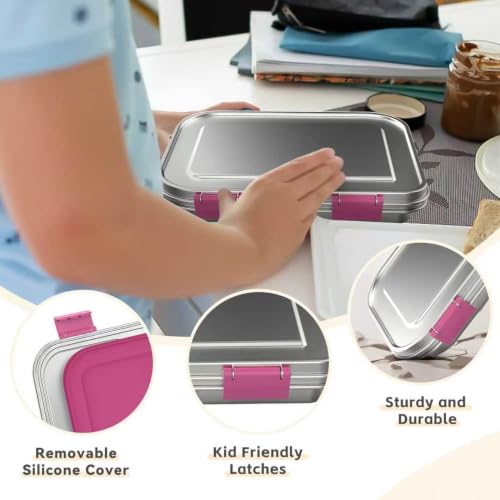 Stainless Steel Kids Leak (Pink)