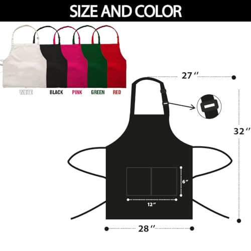 Custom Family Matching Aprons for Dad (Style 2)