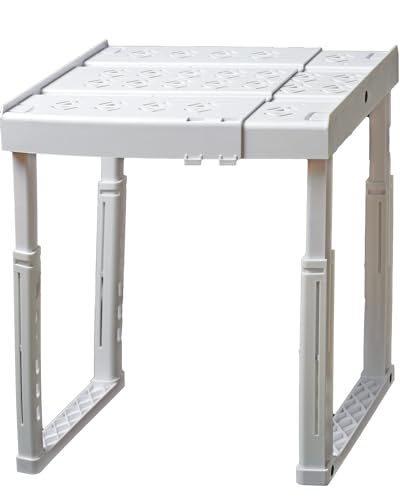 Locker Organizer Shelf (White 1 Pack)
