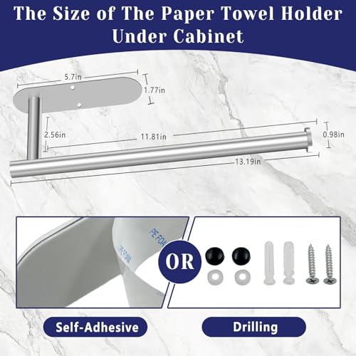 Sliver Paper Towel Holder (Sliver)