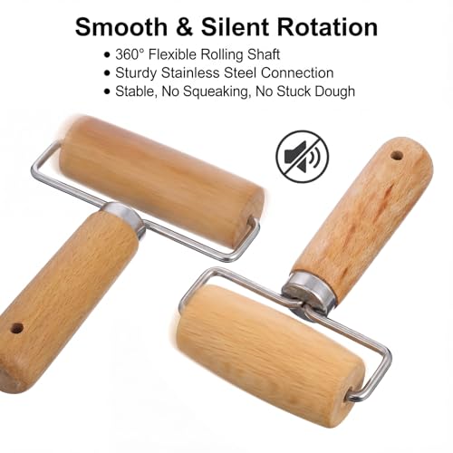 2 Pcs Pastry Roller