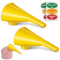 Plastic Gas Can Funnel Compatible with Eagle F15FUN (Yellow)
