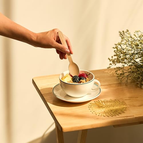 Wooden Cutlery Variety Pack 360pcs (150 forks, 120 spoons, and 90 knives)