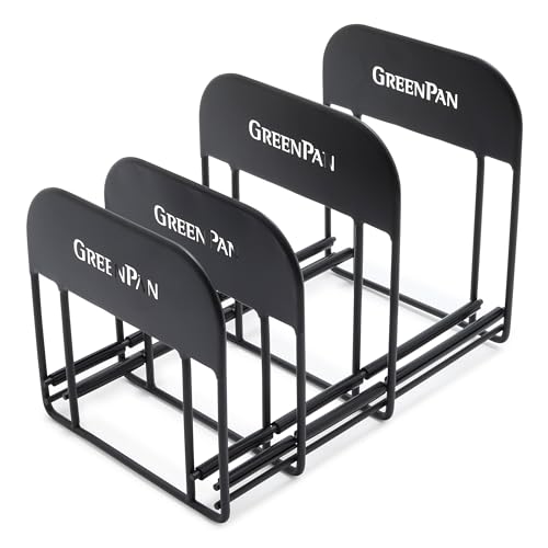 Stainless Steel Wire Cookware Storage Rack (Frying Pan Storage Rack)