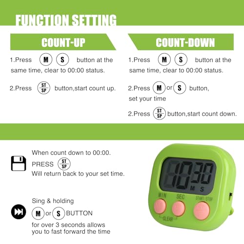6 Pack Multi Function Electronic Timer