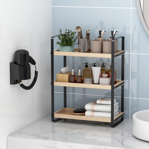 Bathroom Counter Organizer (Burlywood 3 Tier)