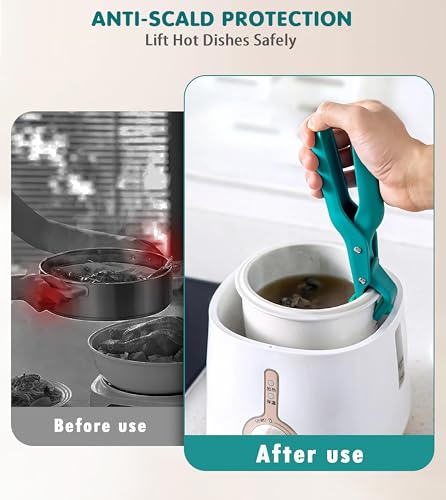 Hot Plate Gripper Tongs Silicone