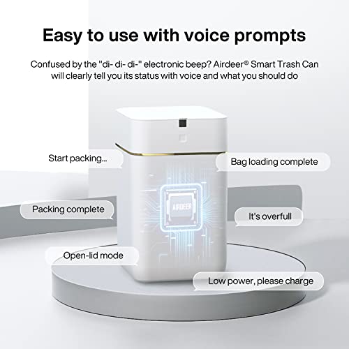 Automatic Trash Can (4 Gallon-Golden Line)