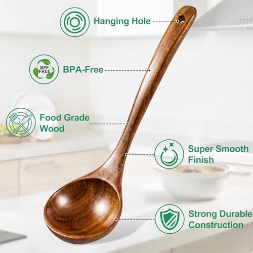2 Piece Soup Ladle Pasta Spoon Set