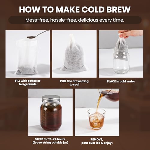 Cold Brew Bags (6*8 Inch)