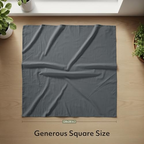 Light Grey Flour Sack Towels [12 Pack (Light Grey / 12 Pack)