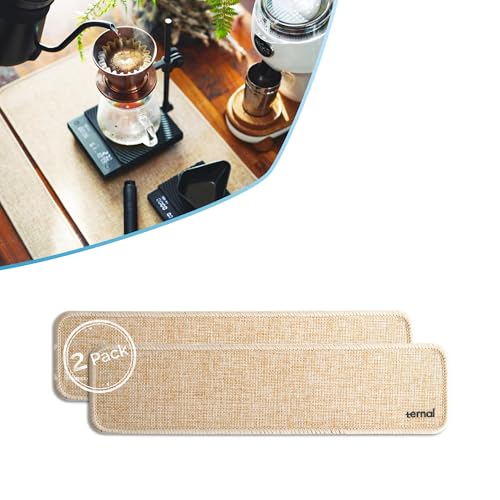 Harvest Burlap Coffee Bar Mats (3 in x 12 in)