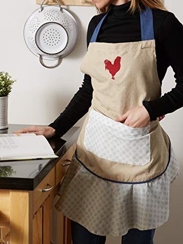 Women's Spring & Summer Apron Collection Adjustable (Red Rooster)