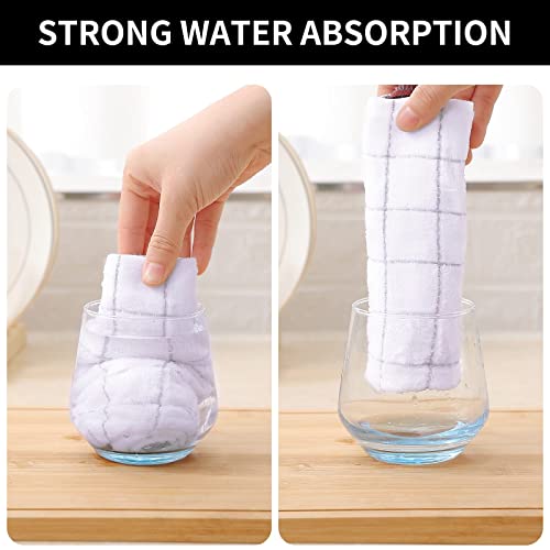 100% Cotton Terry Kitchen Towels (White / 13 X 28 - 12 Pack)