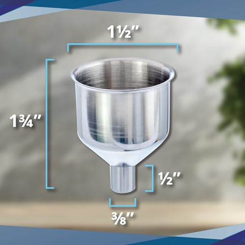 Stainless Steel Funnel for Flasks Bottles and Mini Bottles